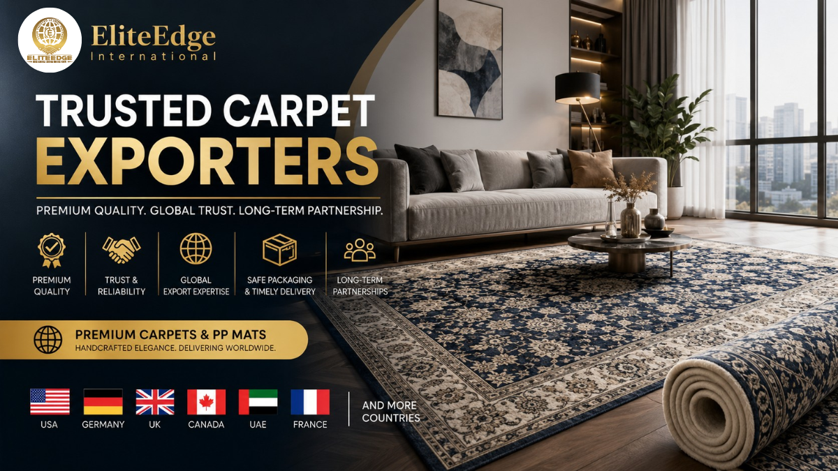 Looking for Trusted Carpet Exporters? Choose EliteEdge International
