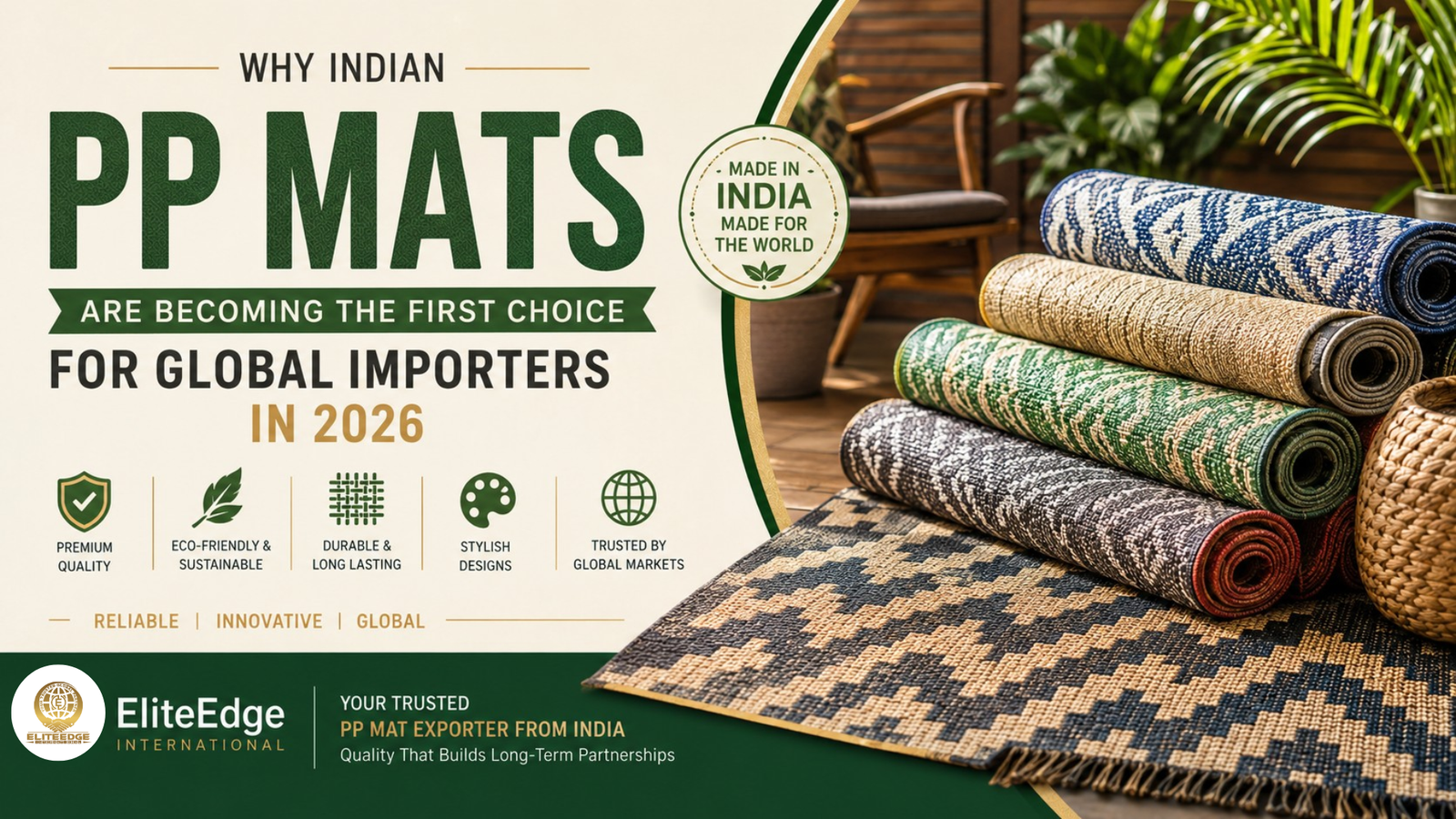 Why Indian PP Mats Are Becoming the First Choice for Global Importers in 2026
