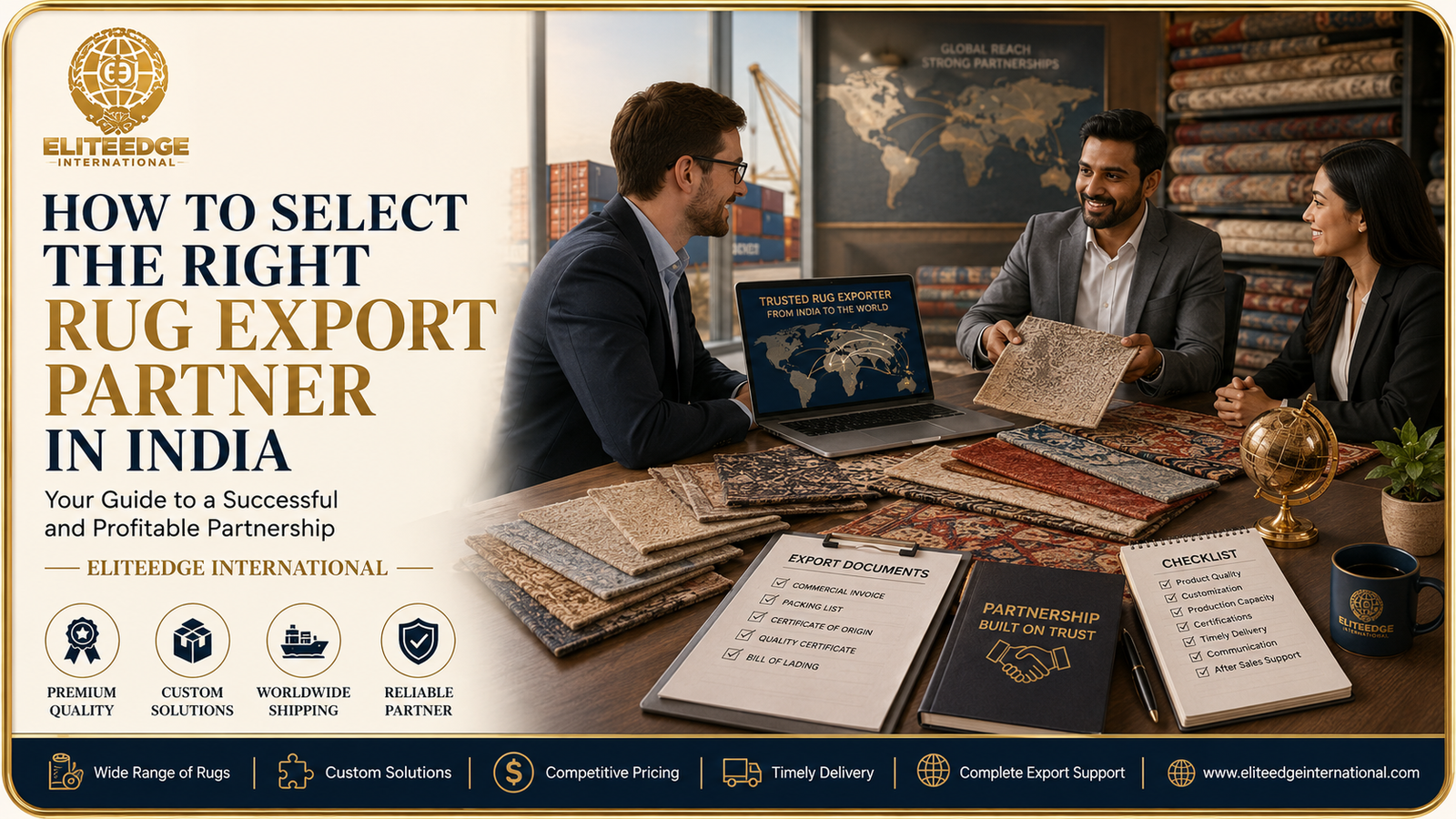 How to Select the Right Rug Export Partner in India