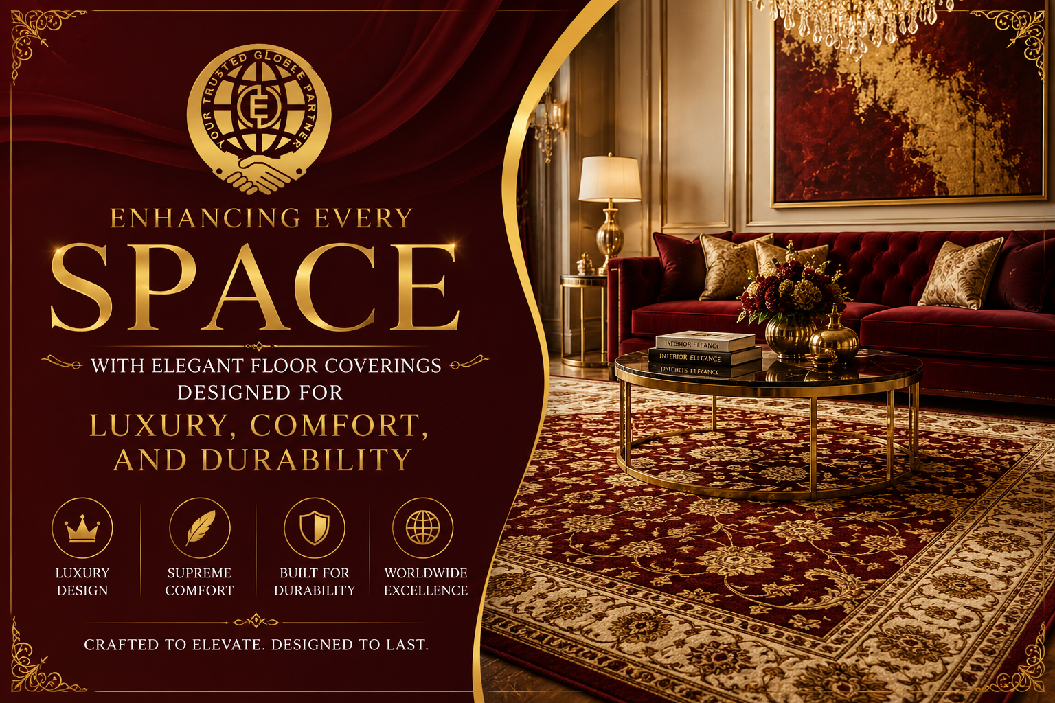 Eliteedge International: Enhancing Every Space with Elegant Floor Coverings Designed for Luxury, Comfort, and Durability