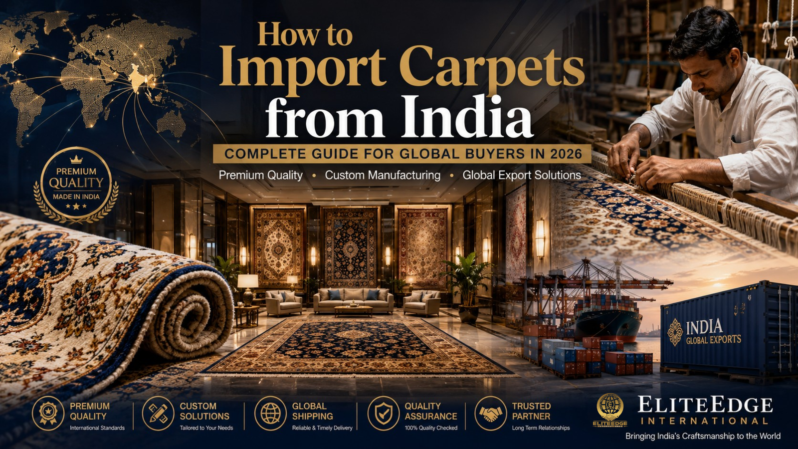 How to Import Carpets from India: Complete Guide for Global Buyers in 2026