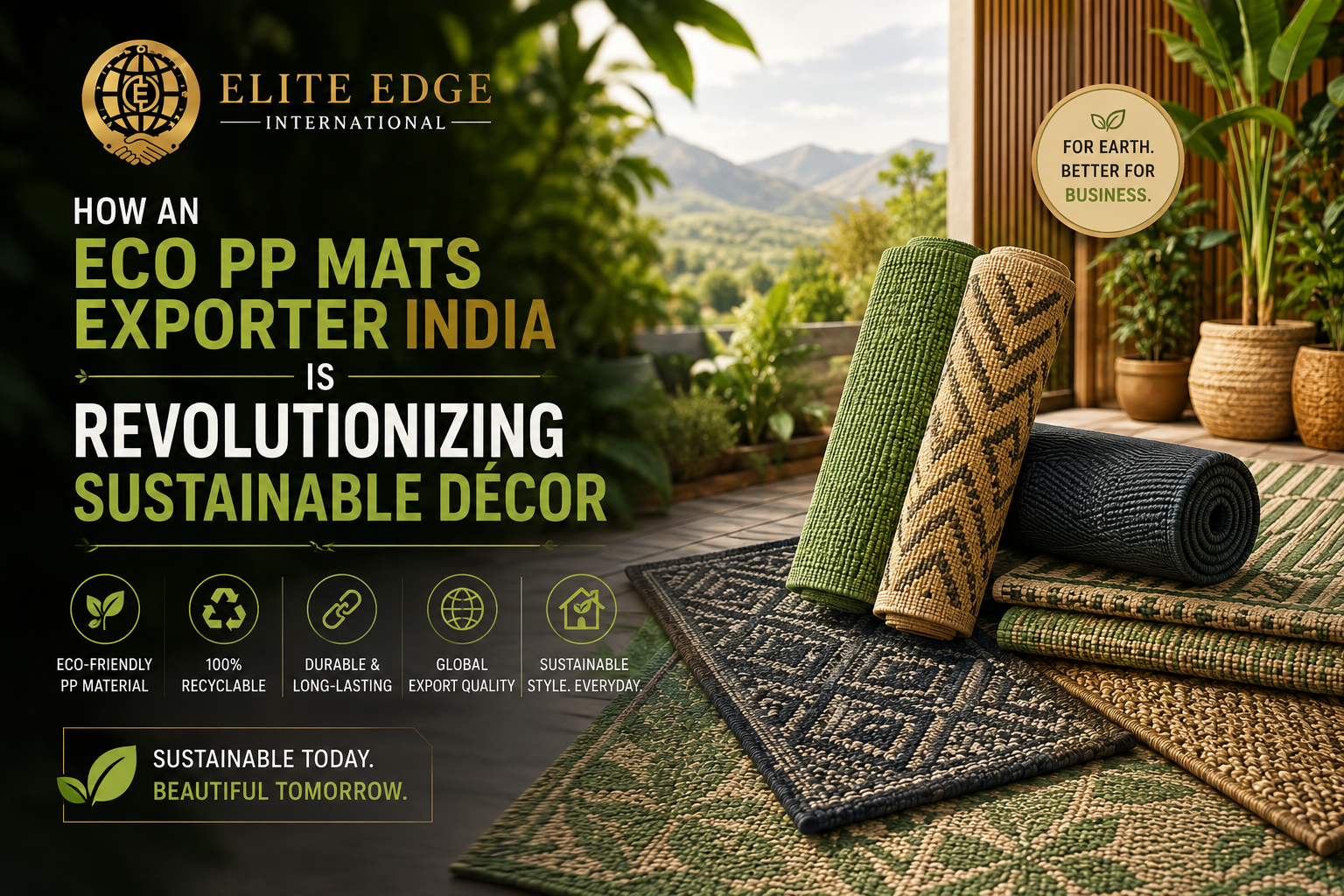 Eco PP Mats Exporter India