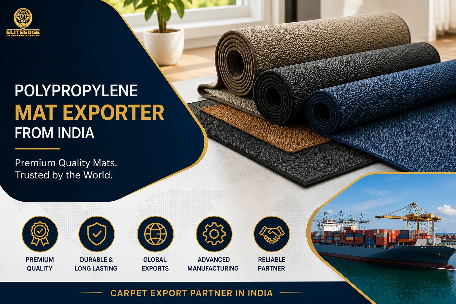 Polypropylene Mat Exporter from India
