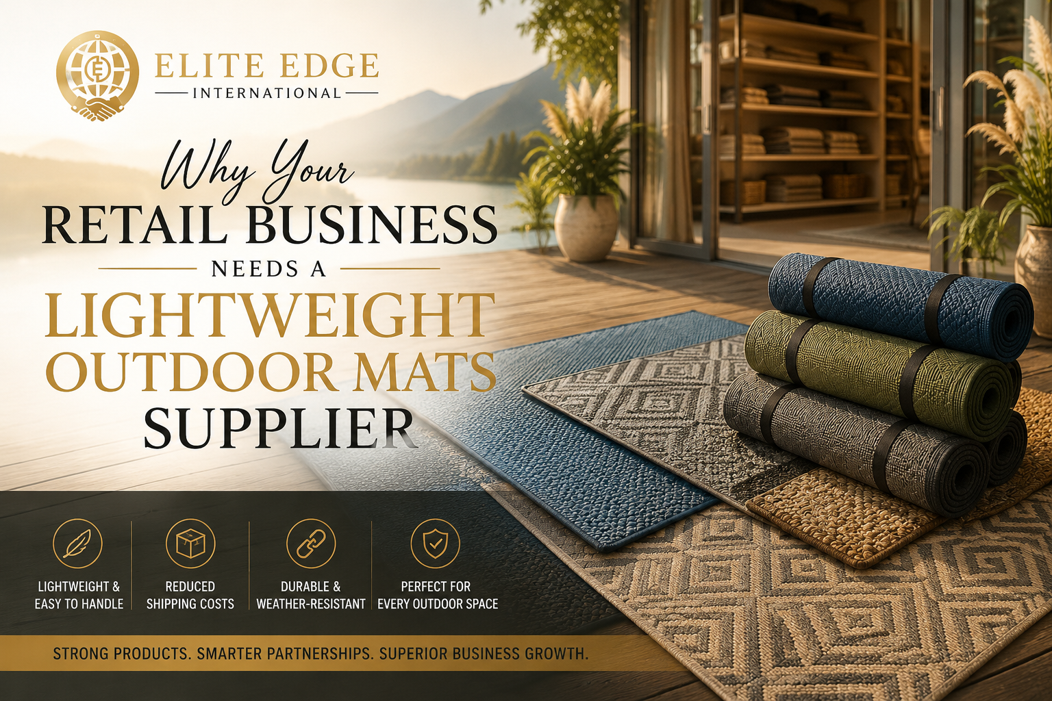 Why Your Retail Business Needs a Lightweight Outdoor Mats Supplier